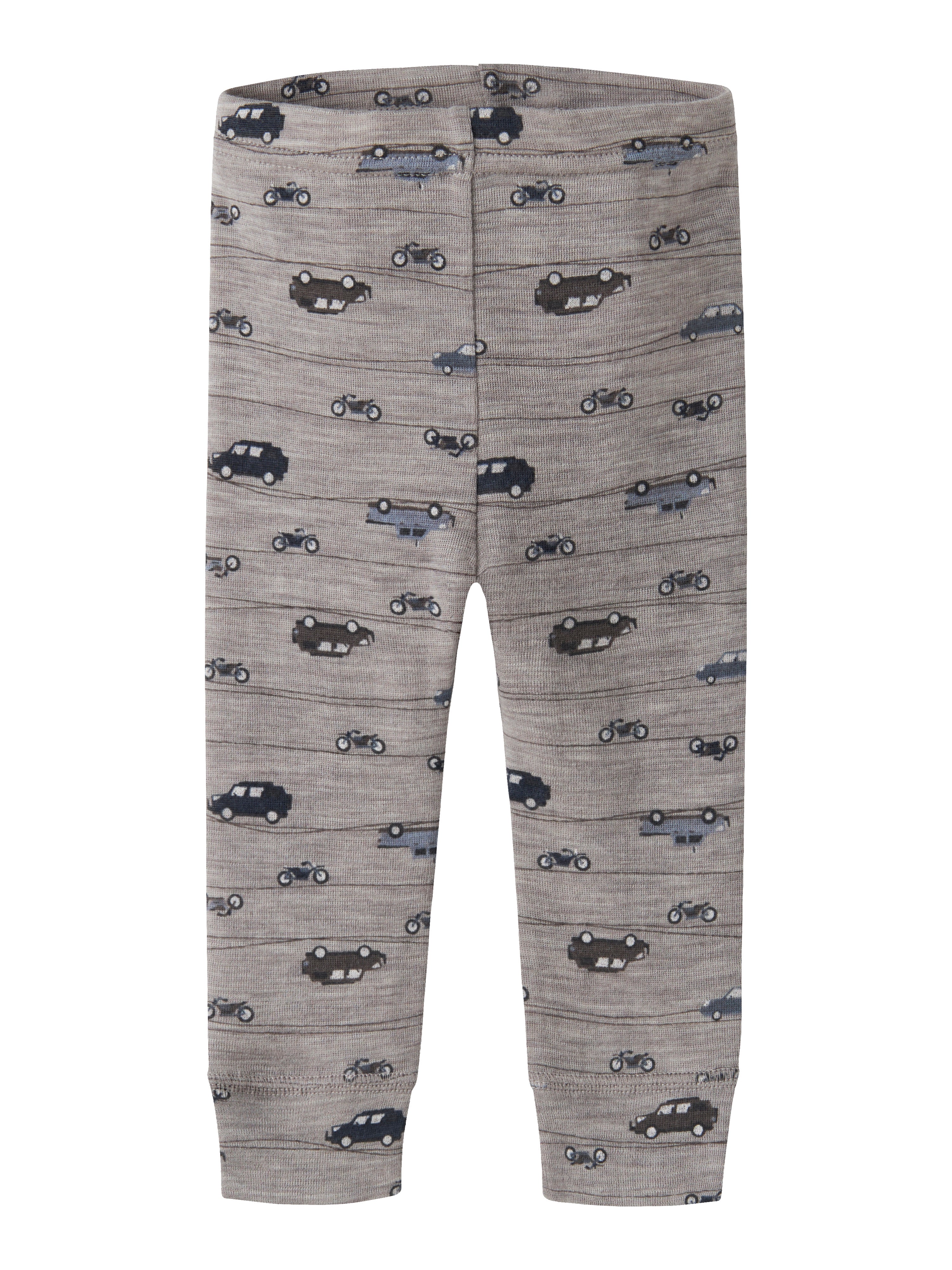 Name It Wang - Wool Rib Longjohn - Satellite/Highway