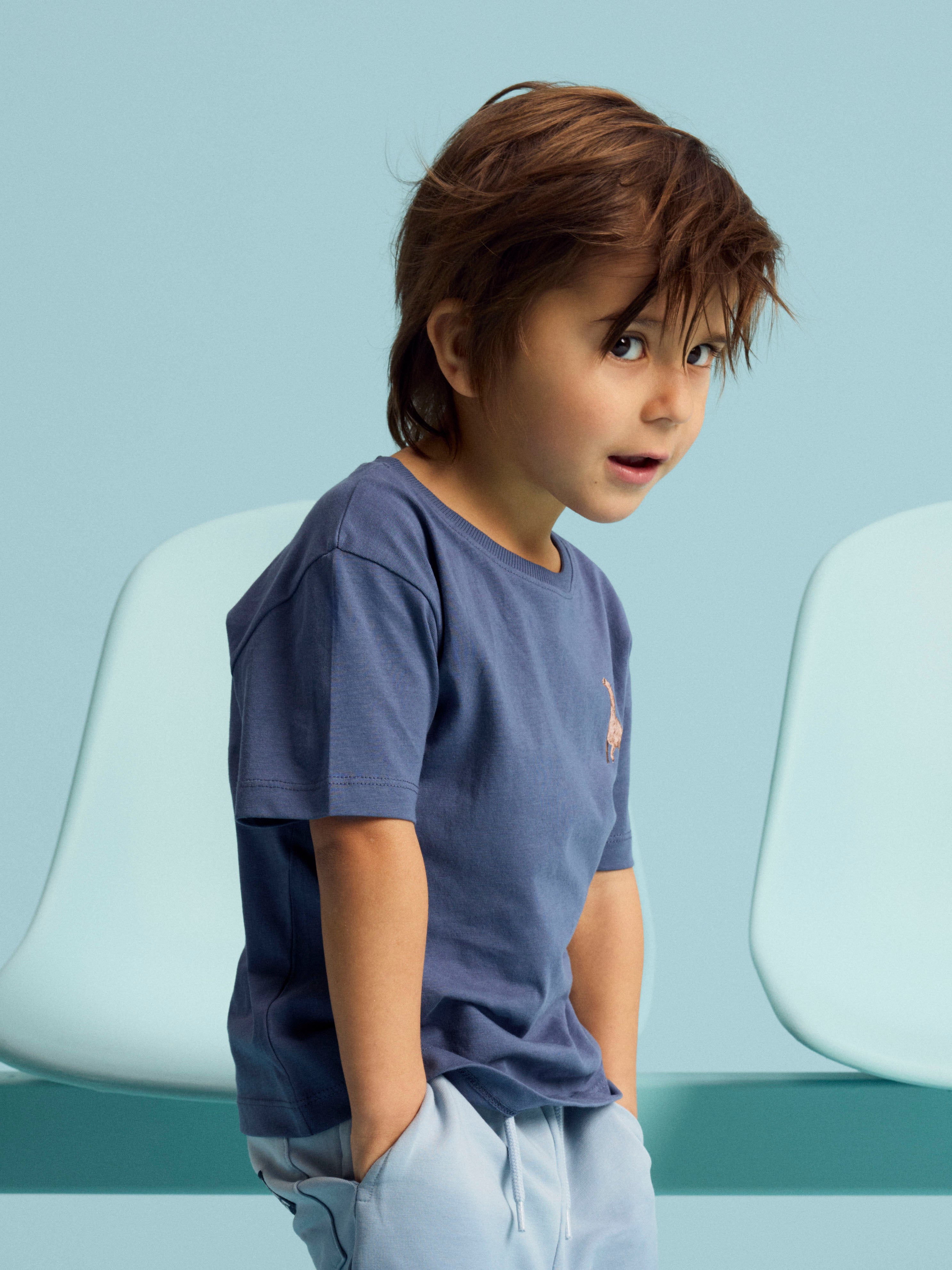 Name It Himus - SS Top - Vintage Indigo