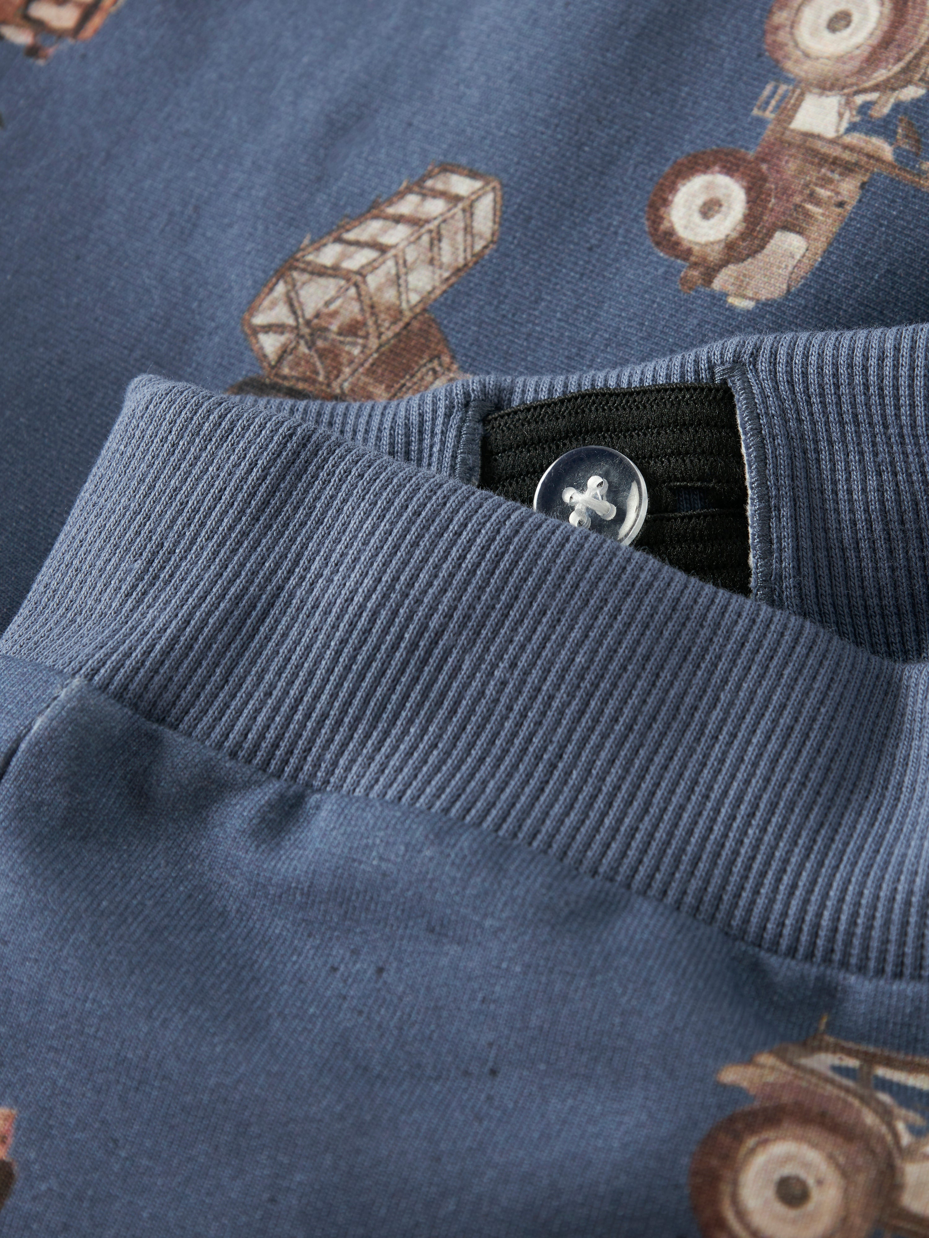 Name It Janol - Sweat Long Shorts - Vintage Indigo