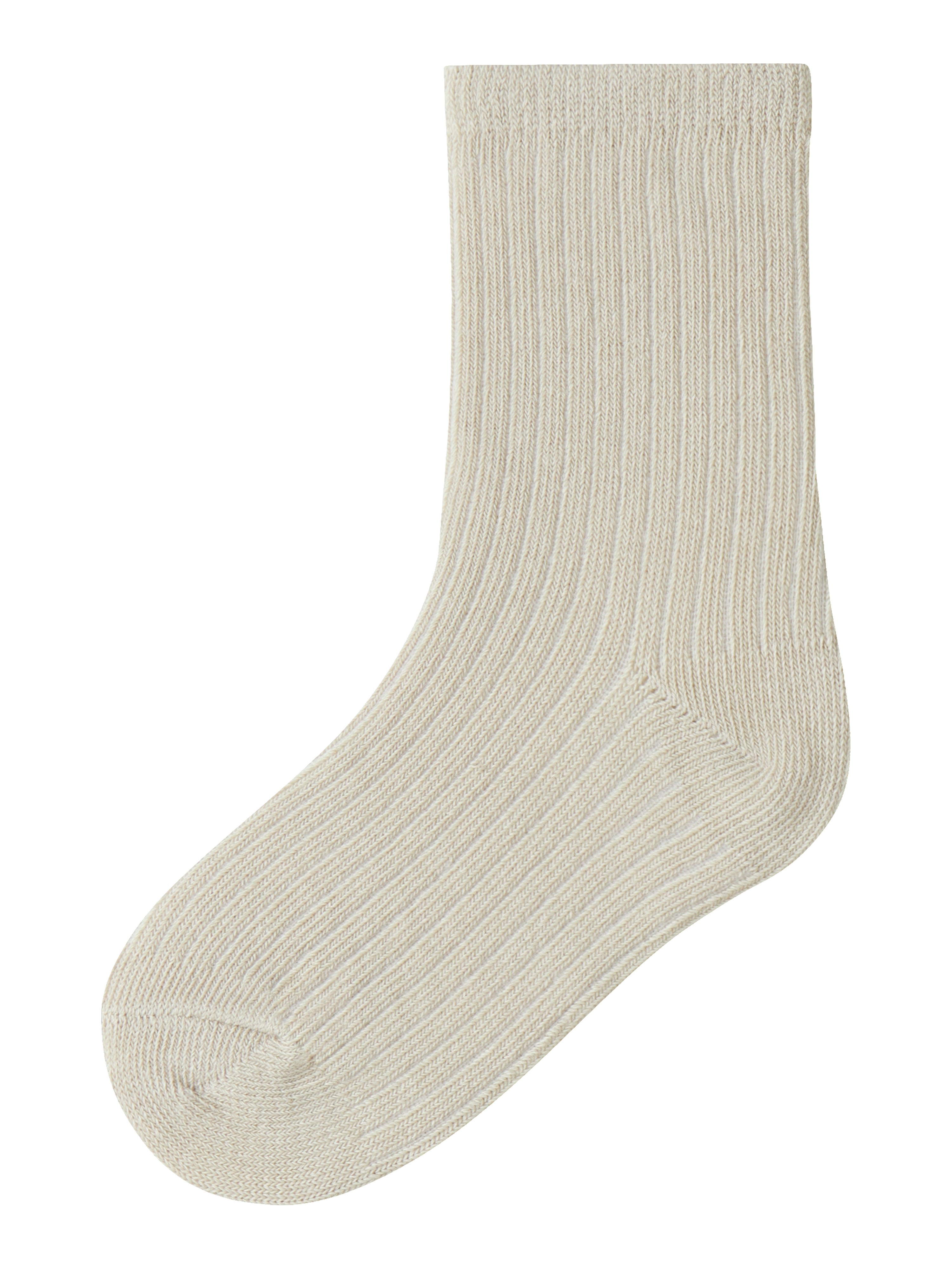 Name It Nobba 3 pack strømper - Almond Milk/Brown Lentil/Cradle Pink