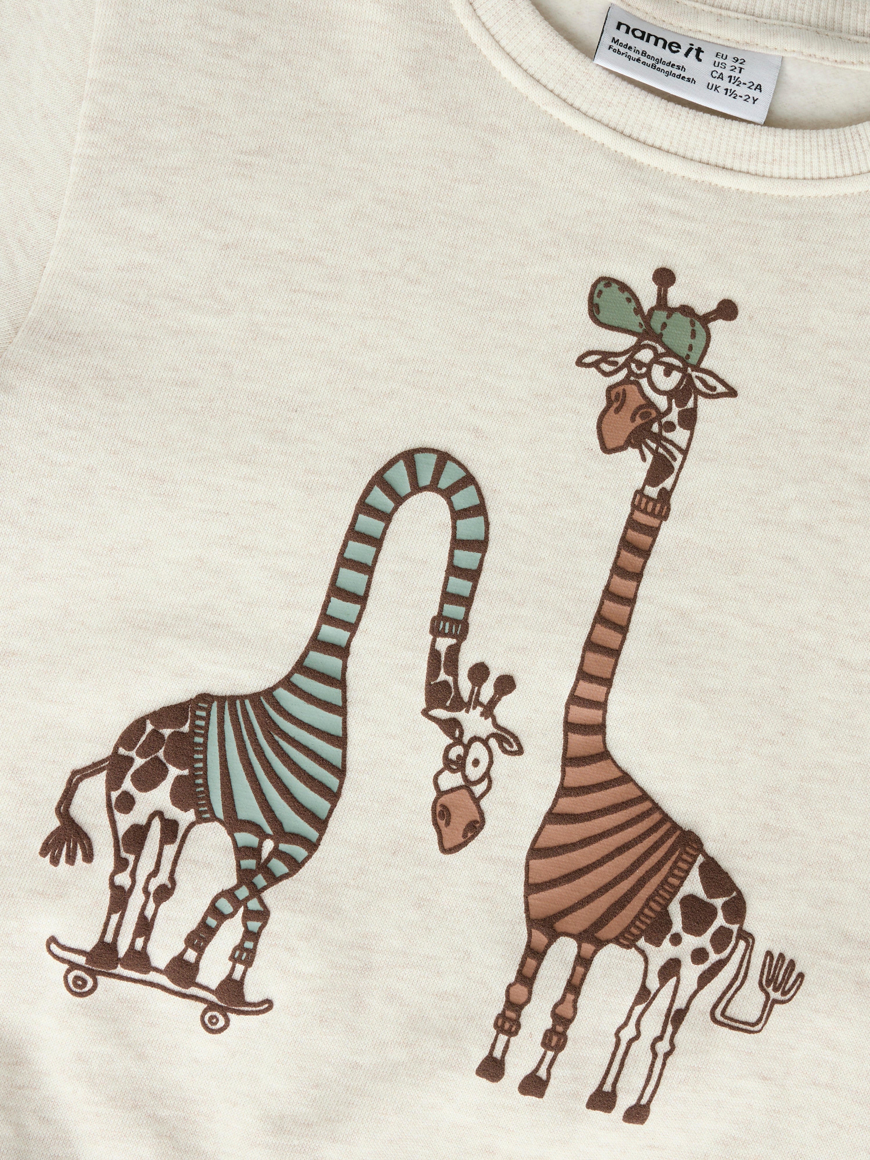 Name It Denson sweat shirt - Peyote Melange