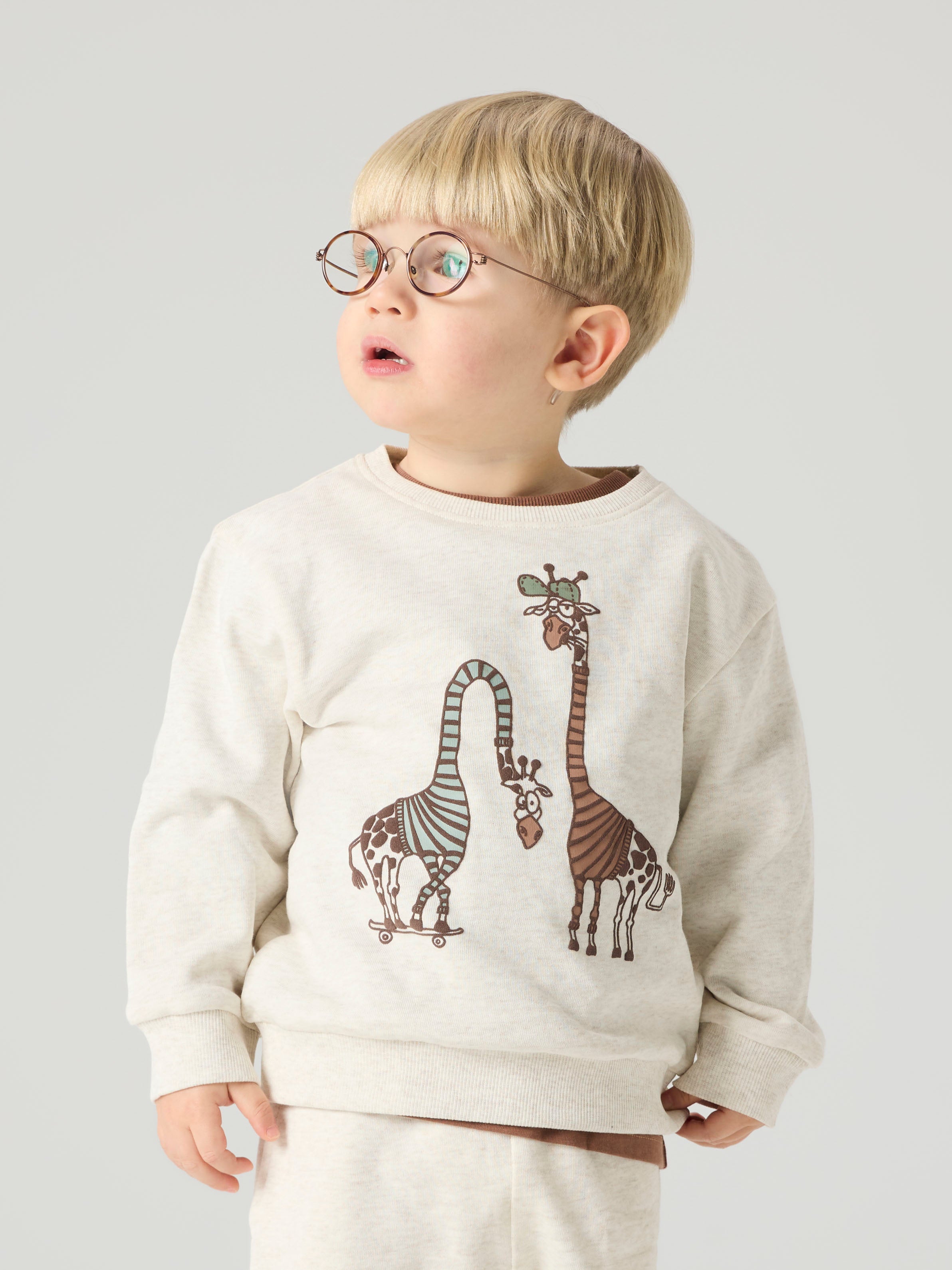 Name It Denson sweat shirt - Peyote Melange