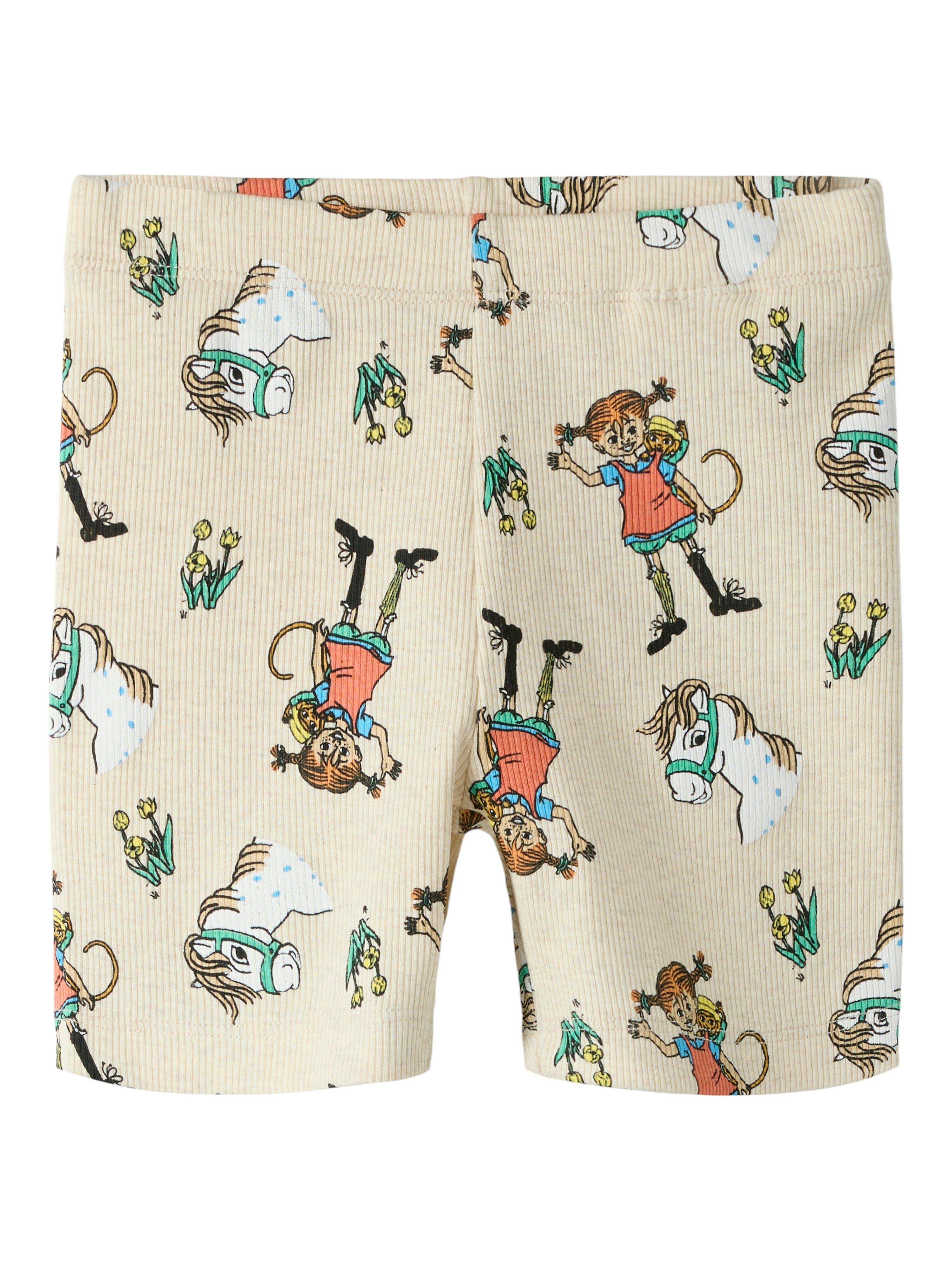 Name It Mara - Pippi Shorts Legging - Peyote Melange