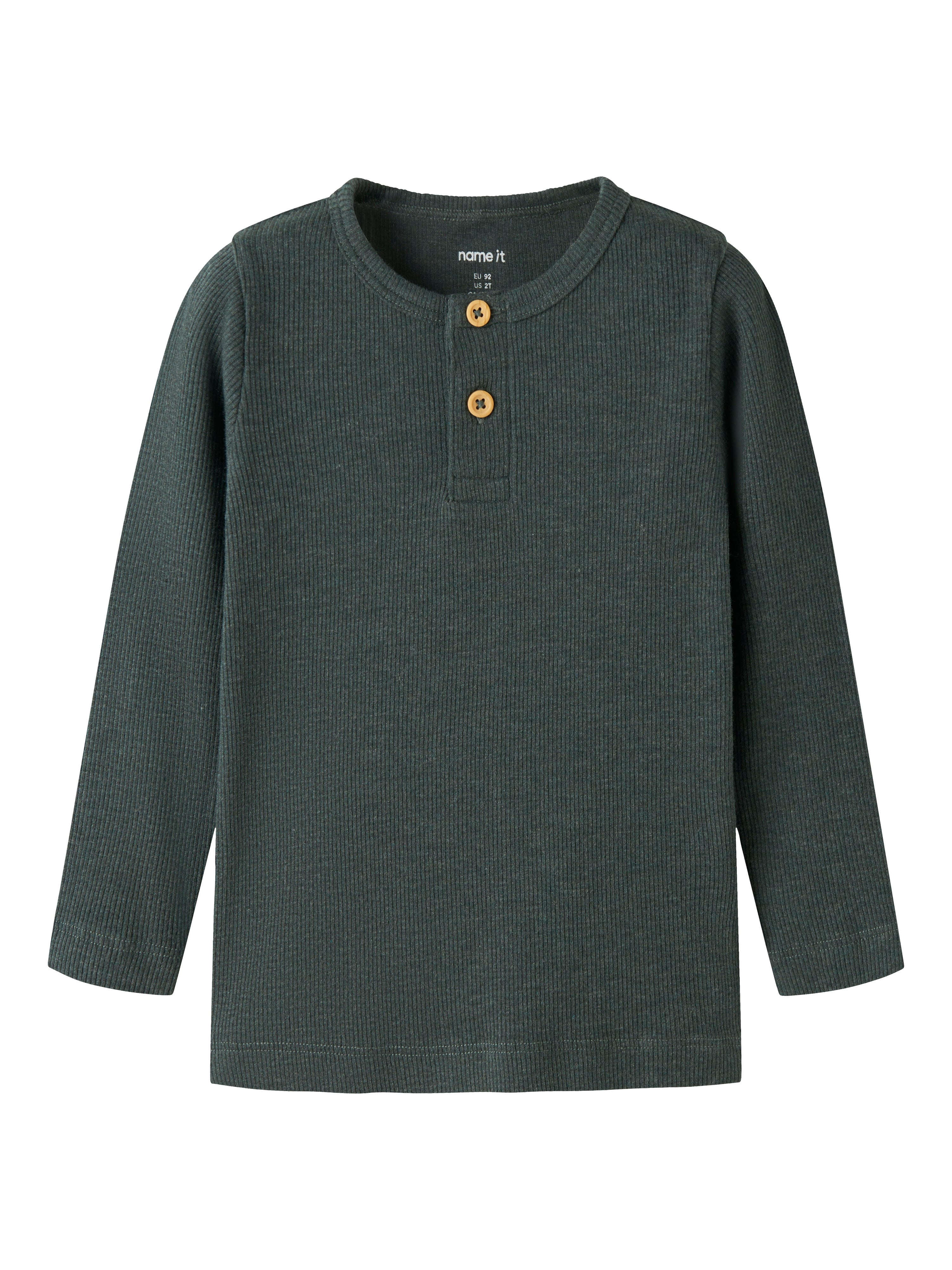 Name It Kab - LS Shirt Noos - Urban Chic Melange
