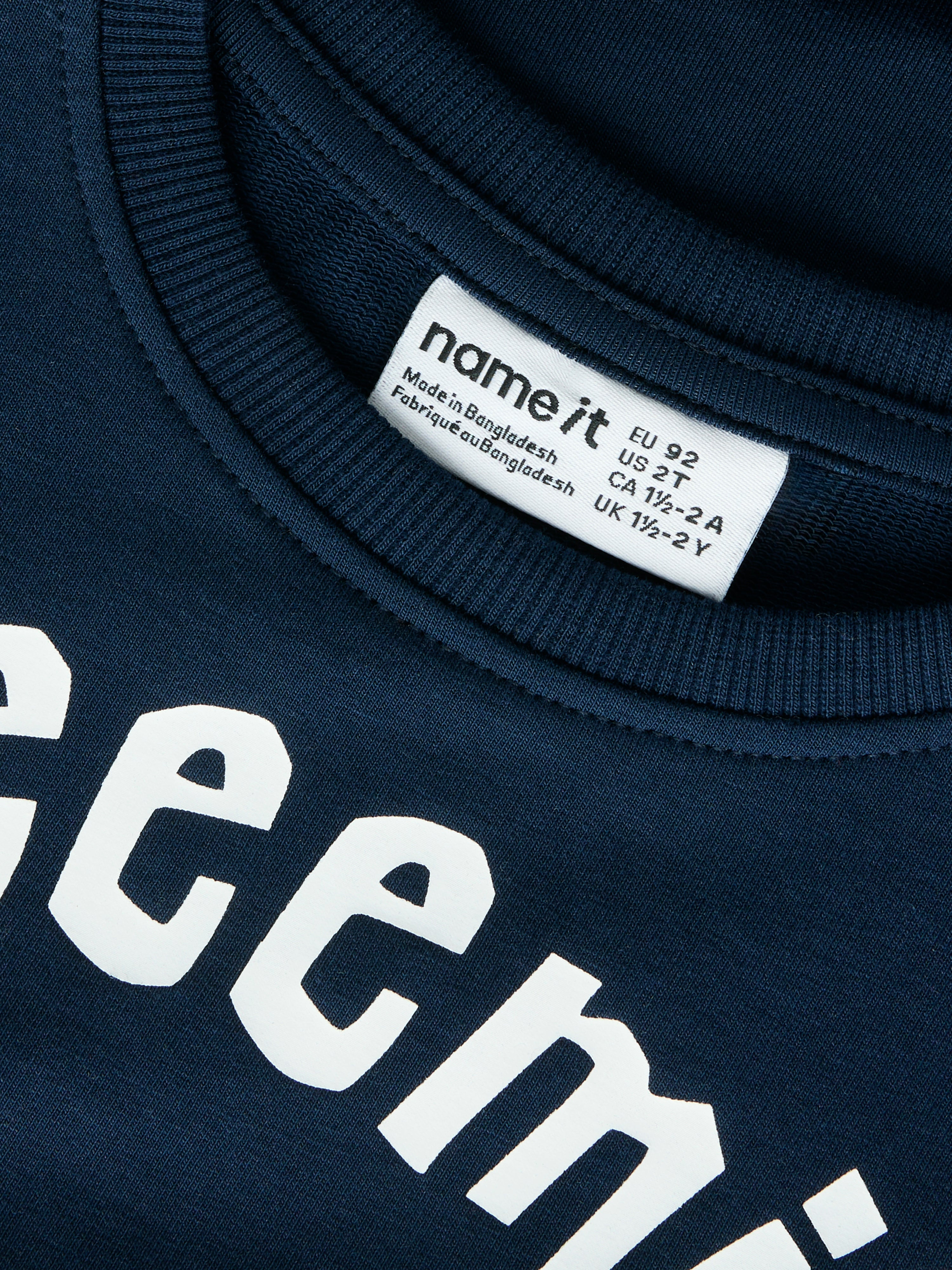 Name It Maska Emil - Sweat Shirt - Navy Blazer