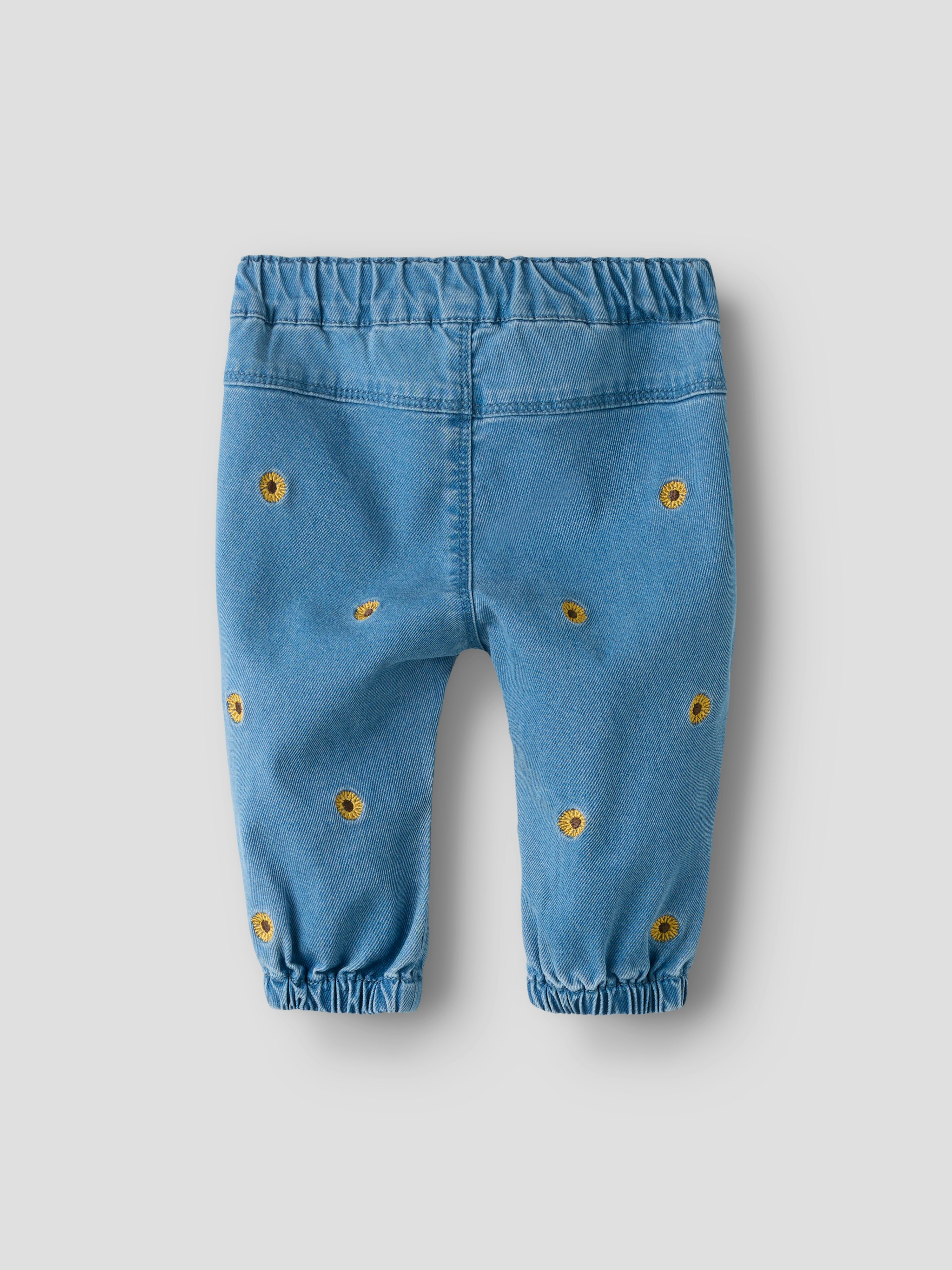 Name It Rose - Shaped EMB Jeans - Medium Blue Denim