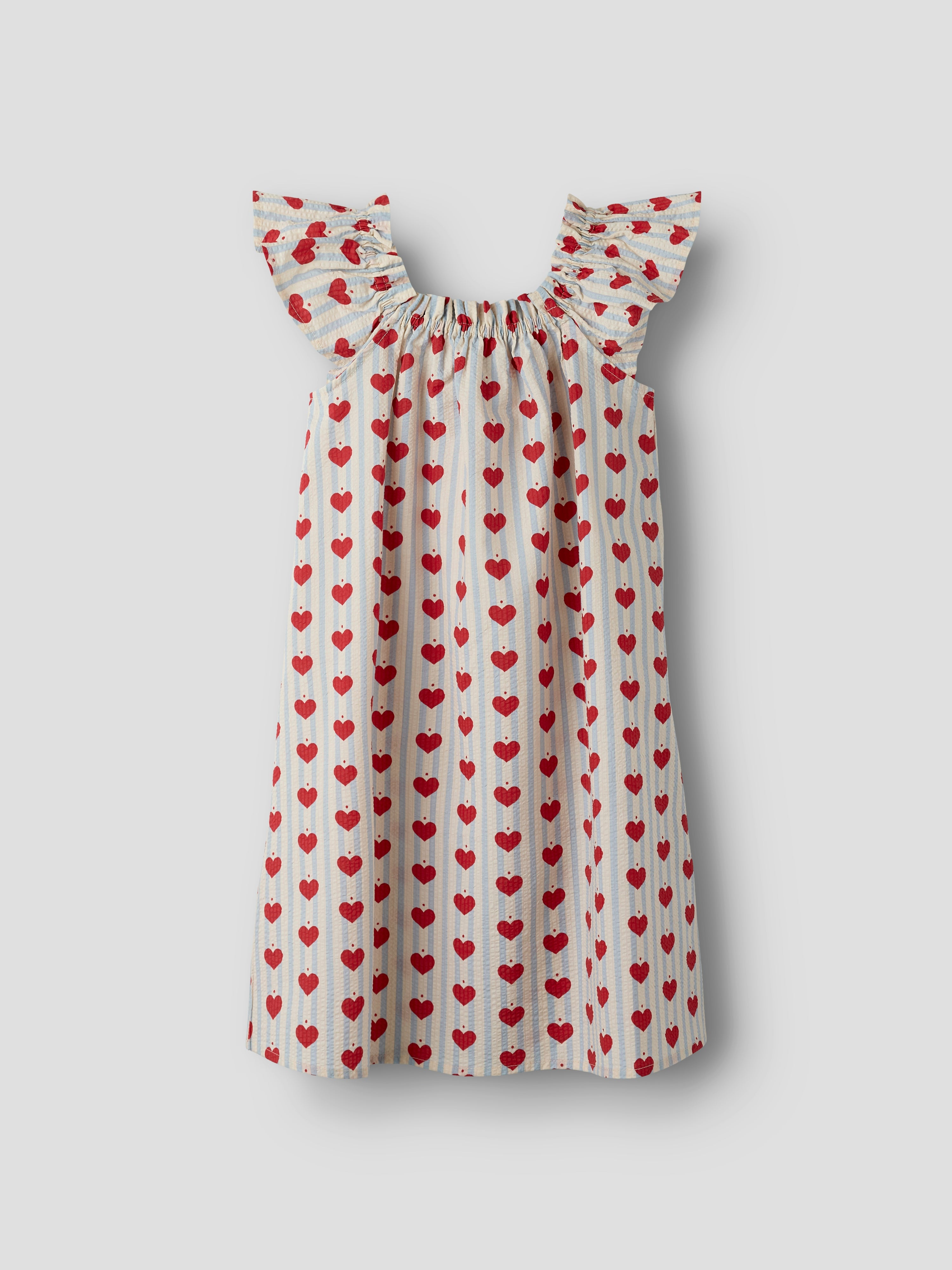 Name It Hulla - SS Dress- Pearl Blue