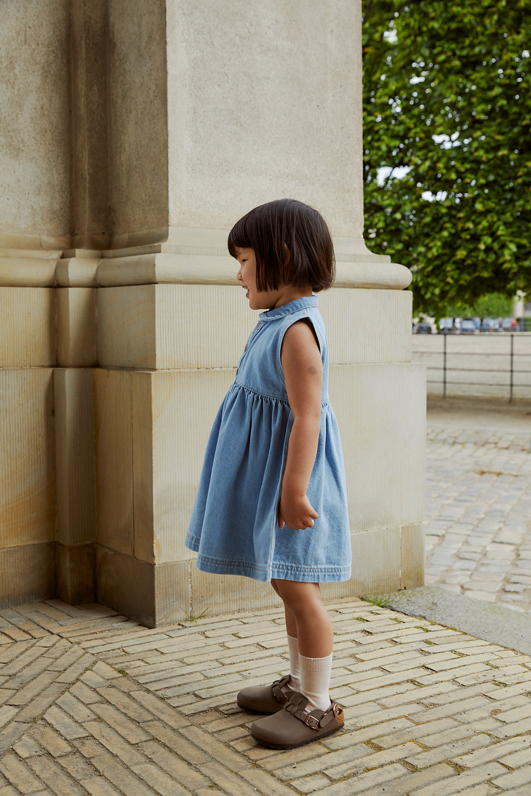Copenhagen Colors Denim Dress - Super LT Blue Indigo Washed