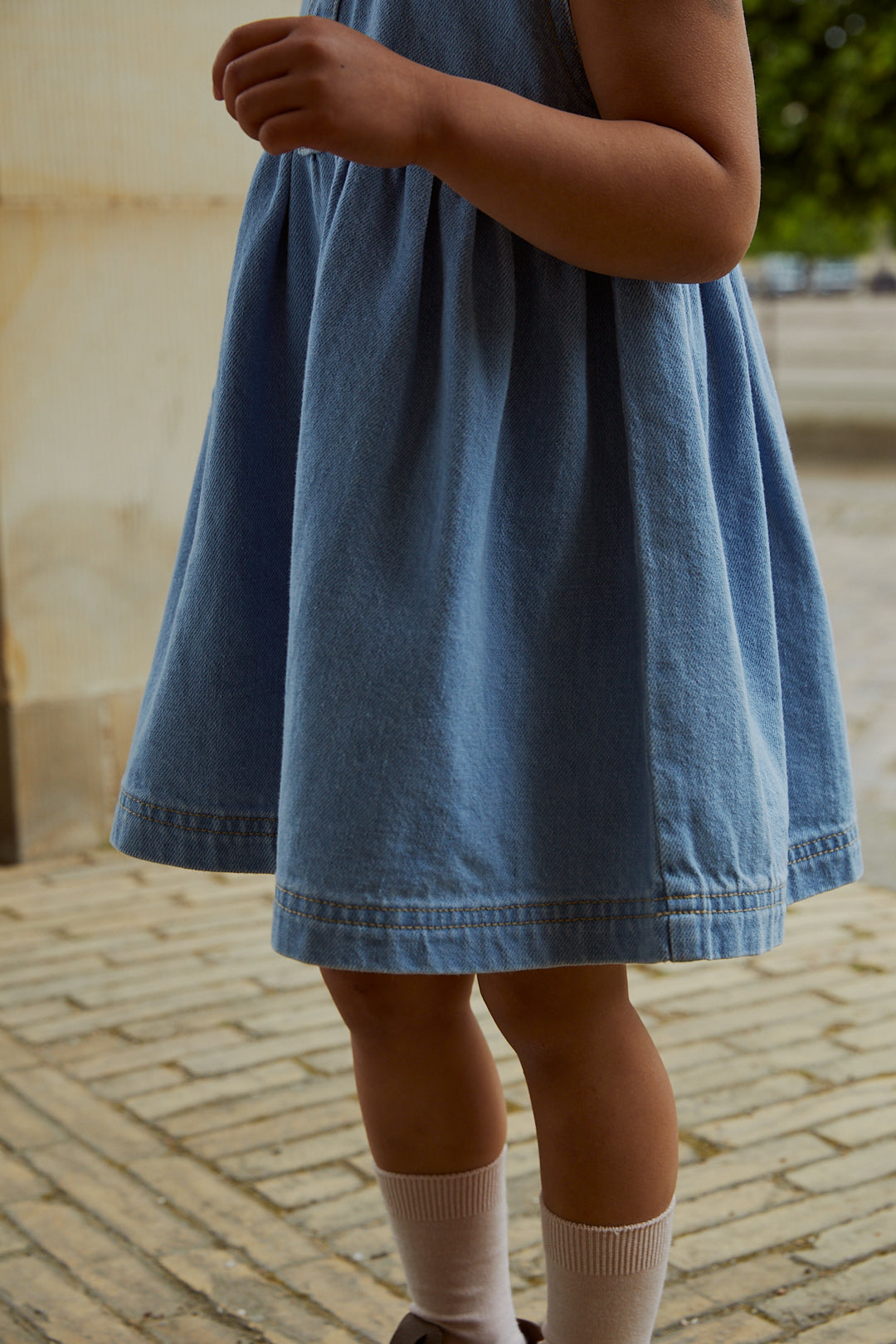 Copenhagen Colors Denim Dress - Super LT Blue Indigo Washed
