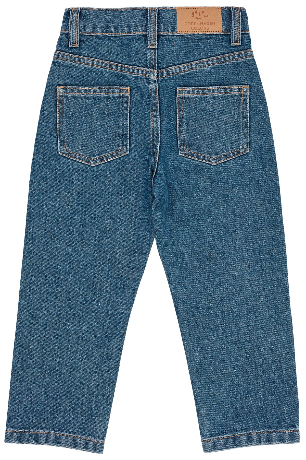 Copenhagen Colors Organic Junior Jeans - Indigo Blue Washed
