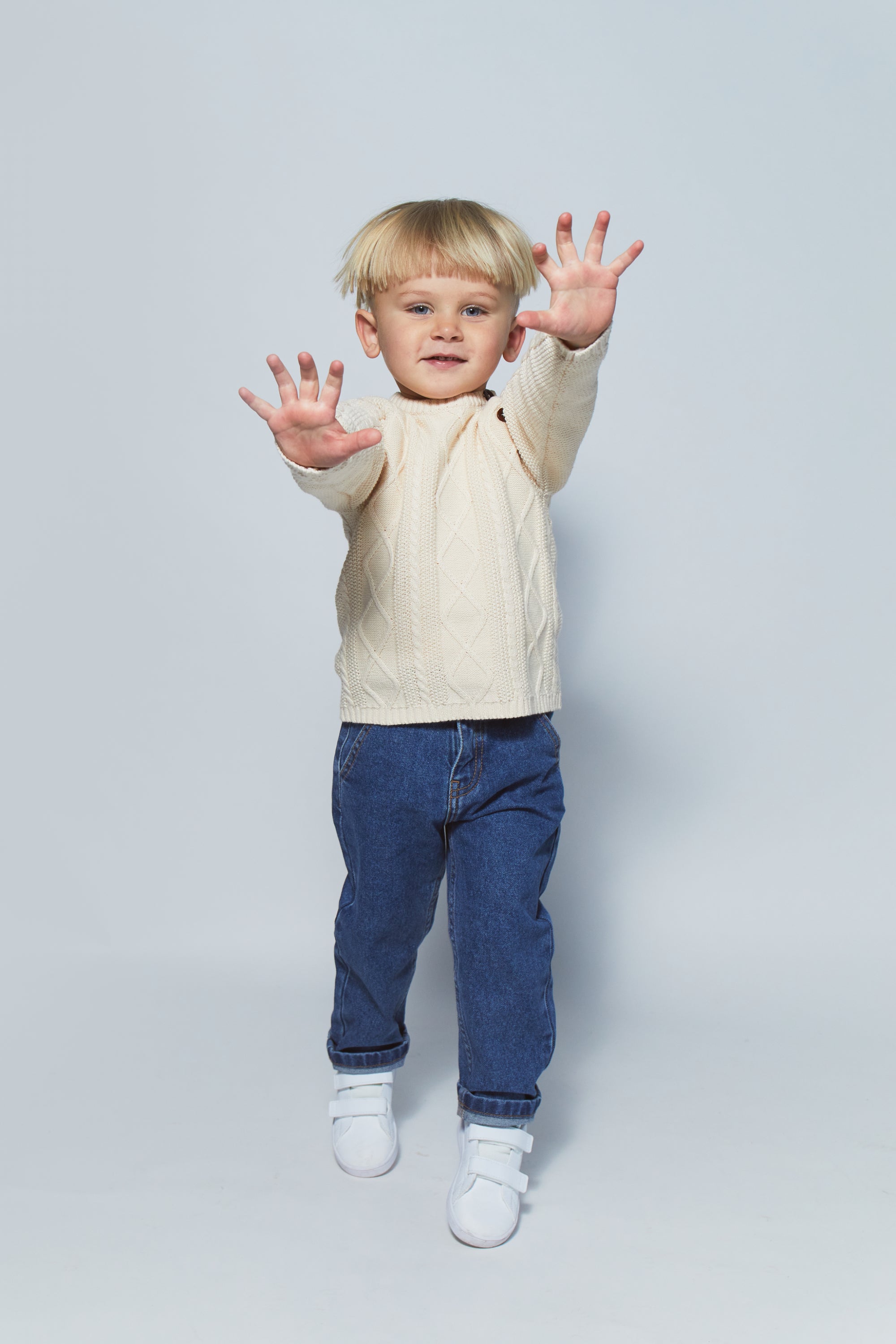 Copenhagen Colors Organic Junior Jeans - Indigo Blue Washed