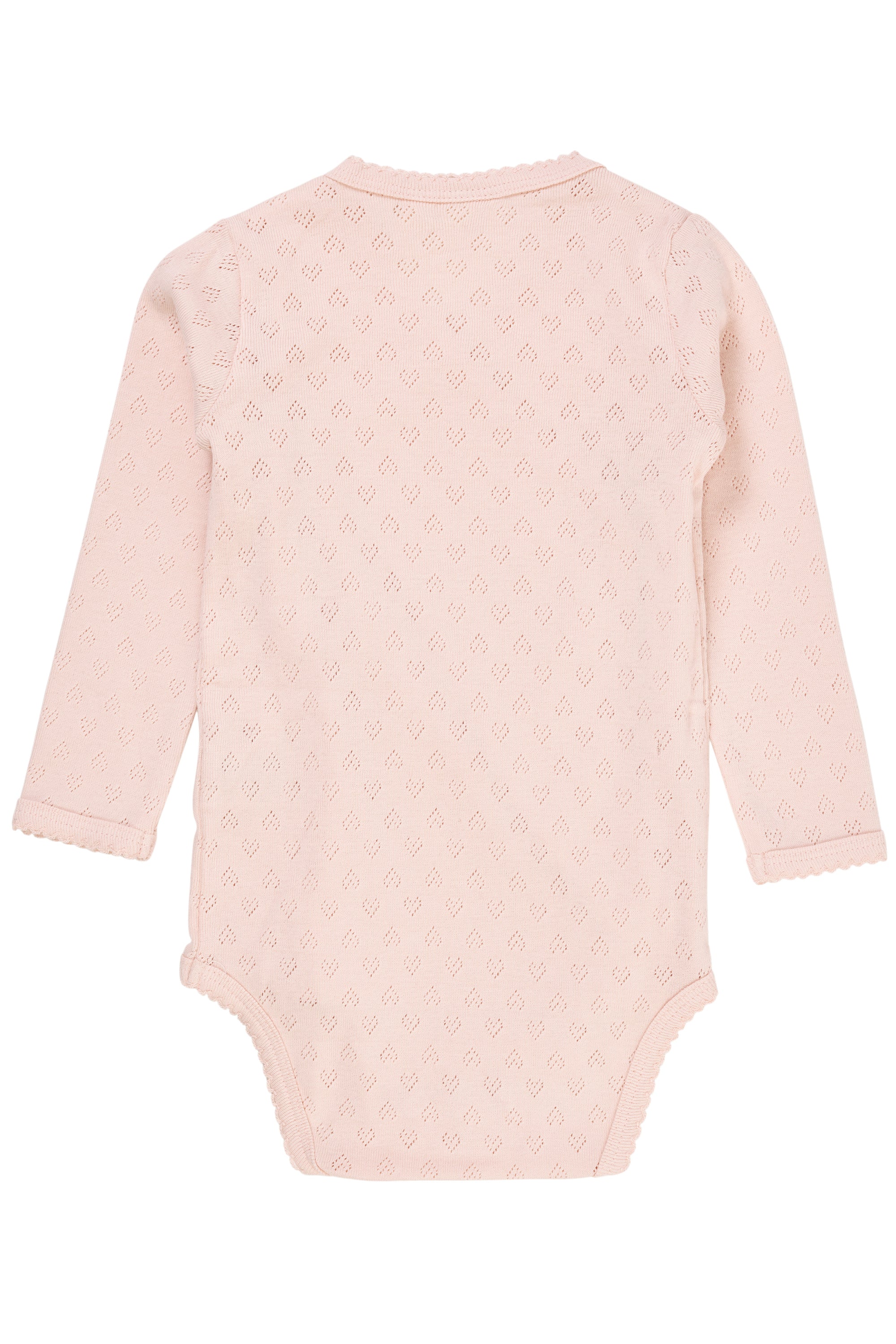 Copenhagen Colors Pointelle Heart Body - Dusty Rose