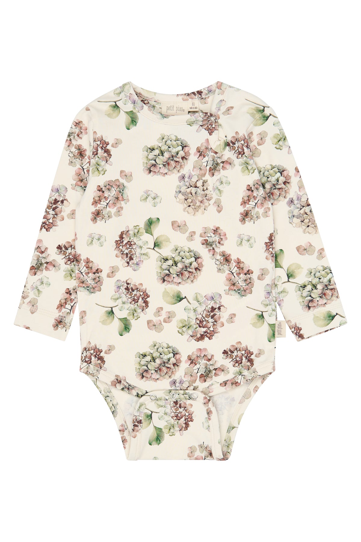 Petit Piao Star - Body - Eggnog Hydranger AOP