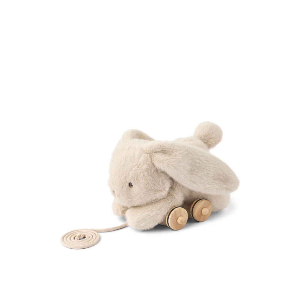 Liewood Pera Rabbit Pull Along Toy - Mist