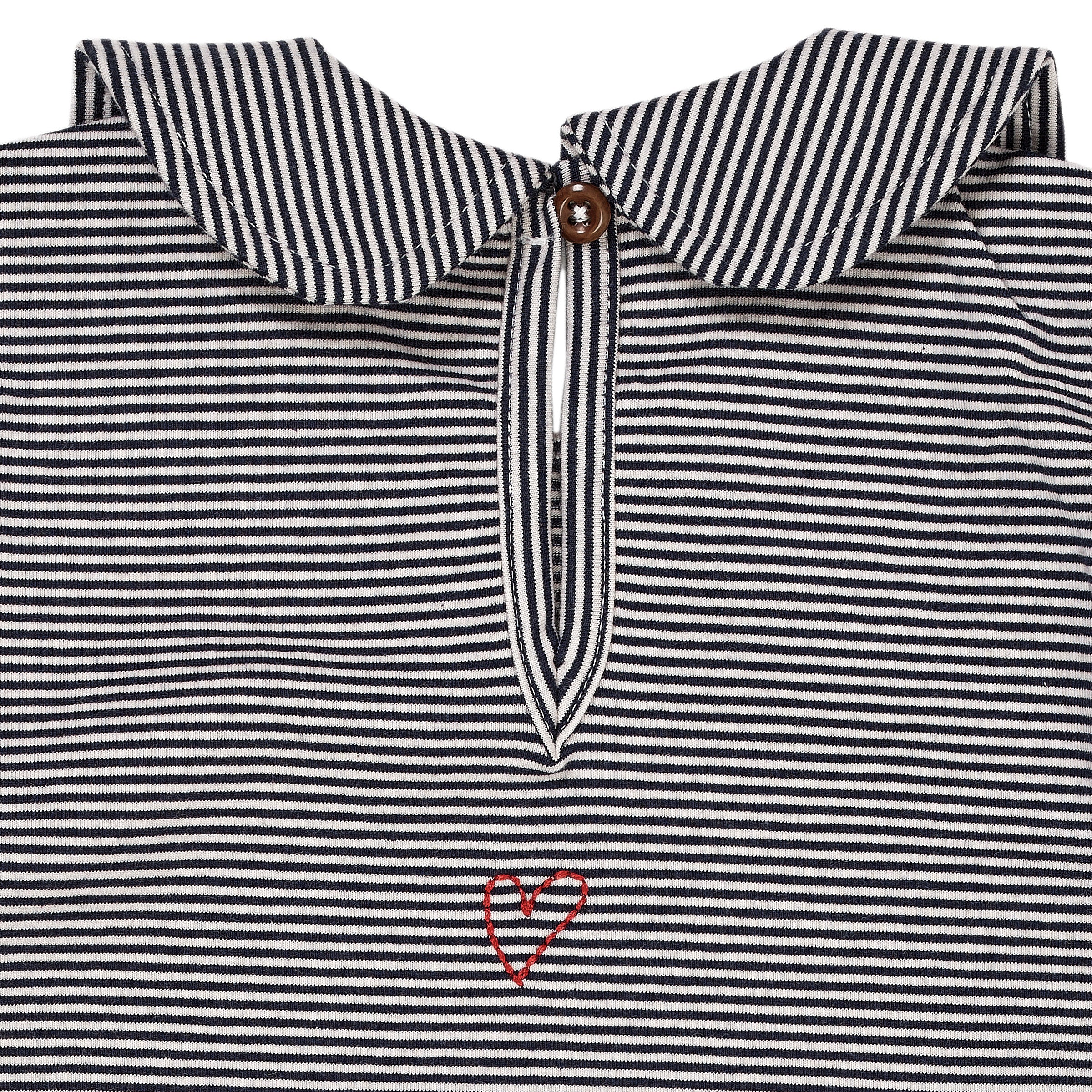 Copenhagen Colors Striped Blouse - Navy/Cream
