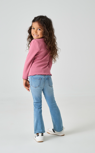 Only Mini Royal Flared Jeans NOOS - Light Blue Denim