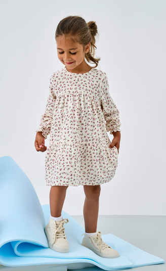 Only Mini Thyra Life Dress - Tofu