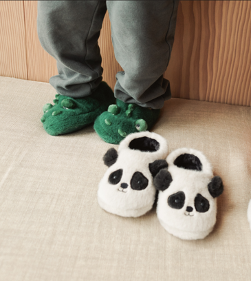 Liewood Aviaja Crocodile Slippers - Garden green