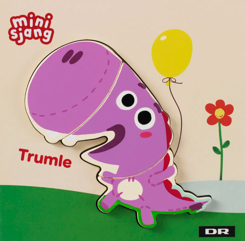 DR Træpuslespil - Børste, Trumle, Rut eller Orm