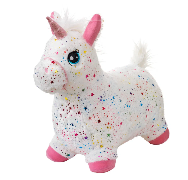 DR - Hoppe Dyr - Enhjørning med hvidt hår