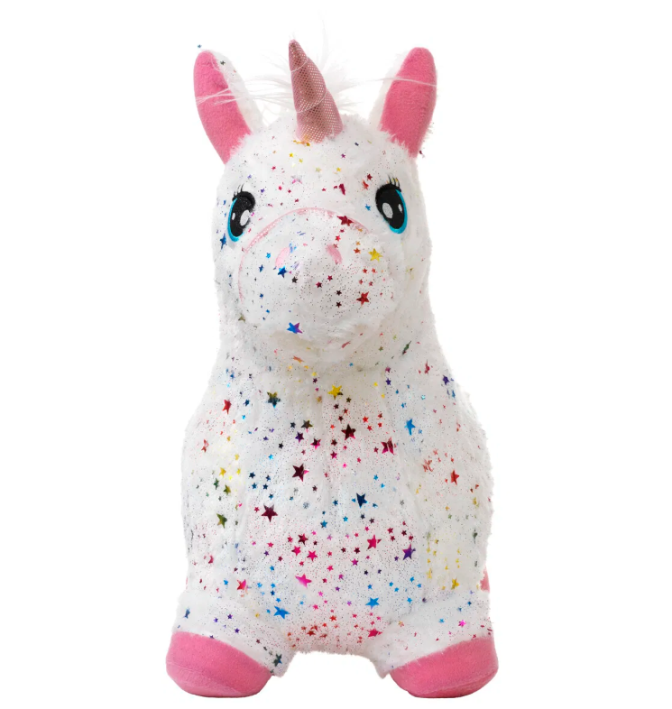 DR - Hoppe Dyr - Enhjørning med hvidt hår