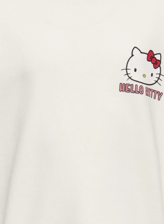 Only Mini Kitten Georgia Life Sweatshirt - Tofu Flower