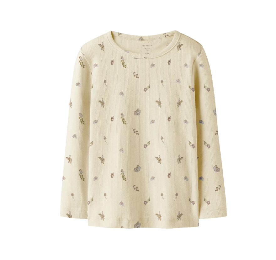 Name It Dortheas LS Slim Top - Pear Sorbet