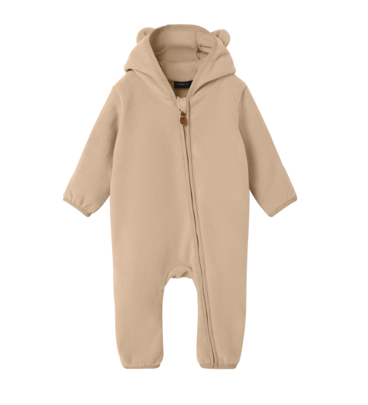 Name It Meeko Suit Solid - Silver Mink