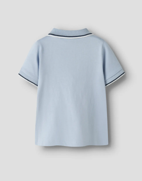 Name It Dakan SS Polo - Blue Fog