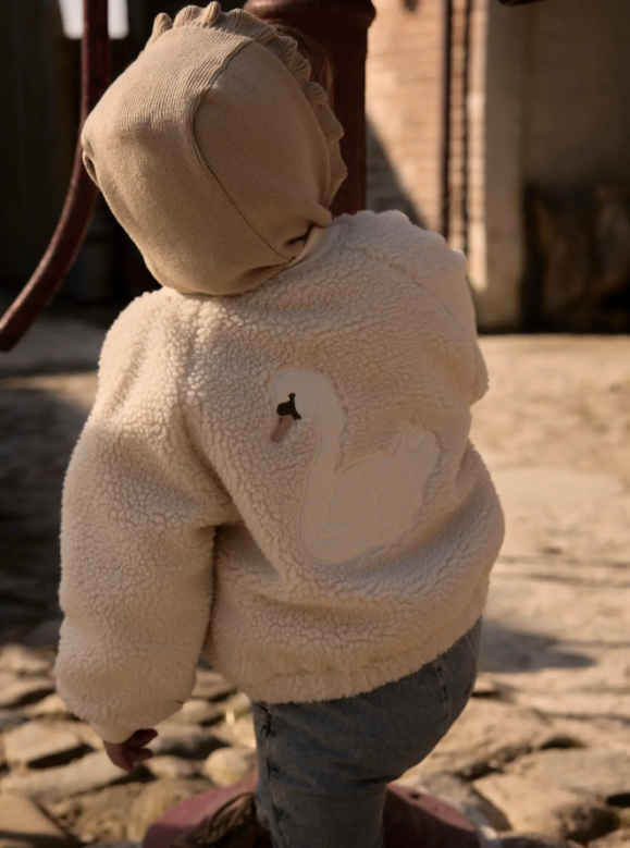 Lil Atelier Lajo Bomber Jacket - Turtledove/Swan