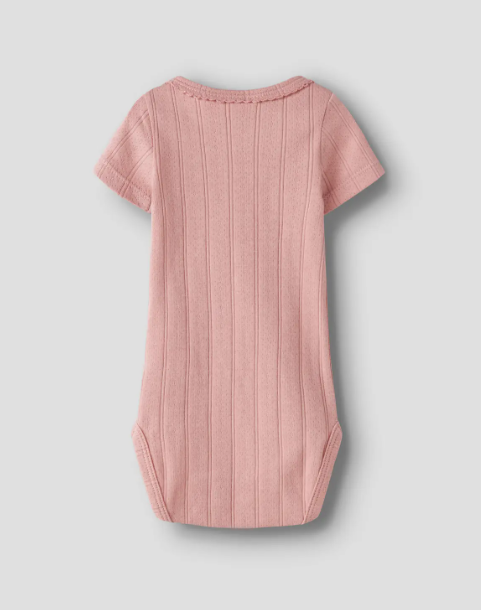Lil Atelier Falina SS Slim Body - Misty Rose