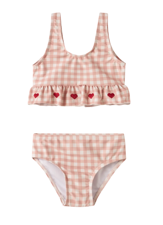 Lil Atelier Finley Swim Sæt - Misty Rose
