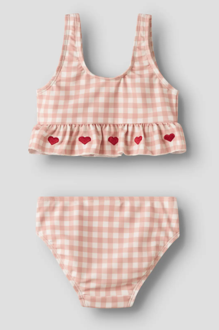 Lil Atelier Finley Swim Sæt - Misty Rose