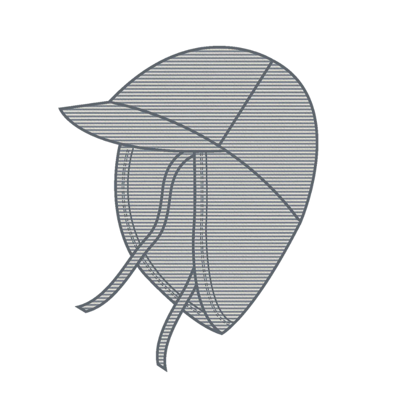 Lil Atelier Fredo Fin UV Hat - Tradewinds