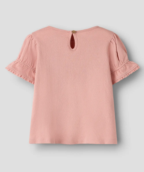 Lil Atelier Halina SS Top - Rose Tan