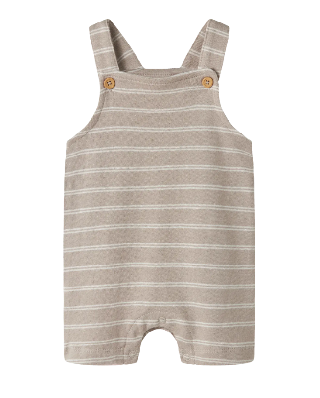 Name It Helmut Sweat Shorts Overall - Chateau Gray