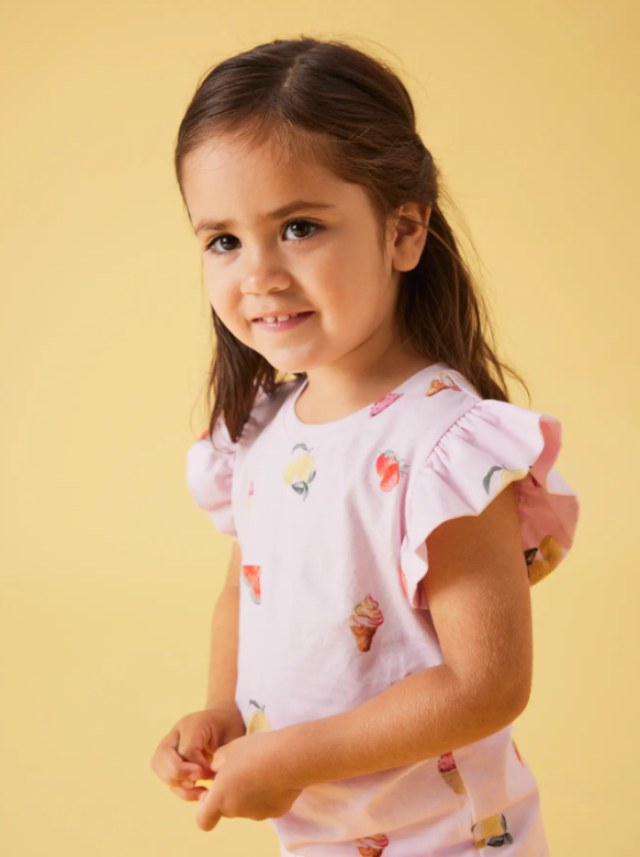 Name It Joviner - SS Top - Cradle Pink