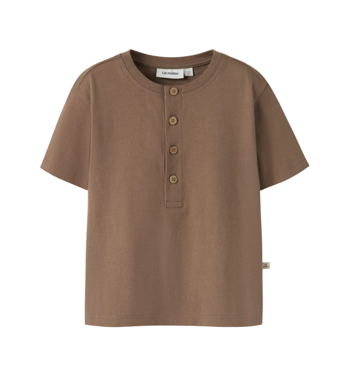 Lil Atelier Dolan - SS Loose Top - Coca Mocha