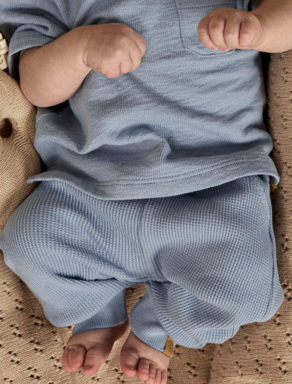Lil Atelier Harun - Loose Sweat Pants - Dusty Blue