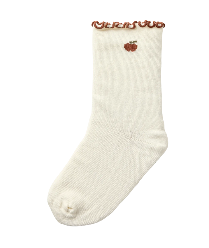 Lil Atelier Fiducia - Socks - Coconut Milk/Apple