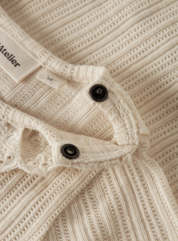 Lil Atelier Luva - LS Slim Body - Turtledove