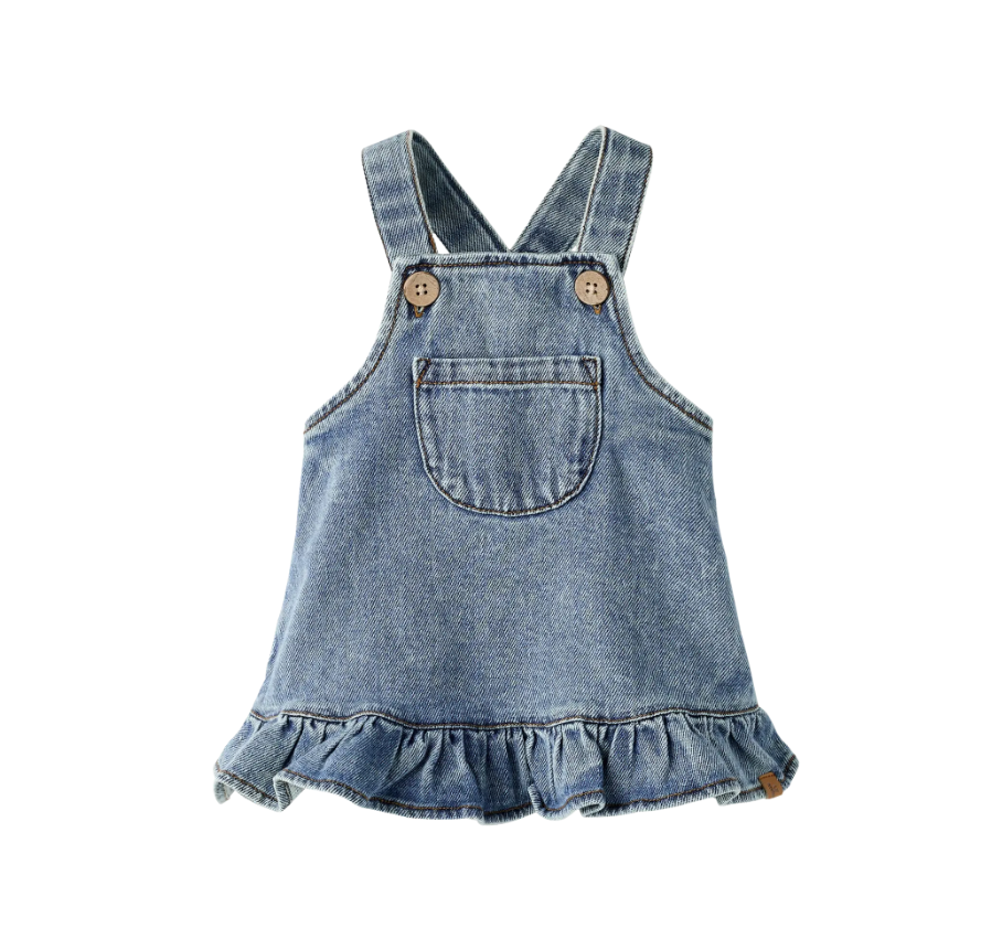 Lil Atelier Karole - Denim Skirtall - Medium Blue Denim