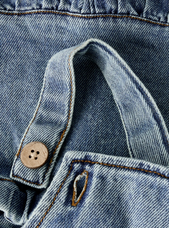 Lil Atelier Karole - Denim Skirtall - Medium Blue Denim