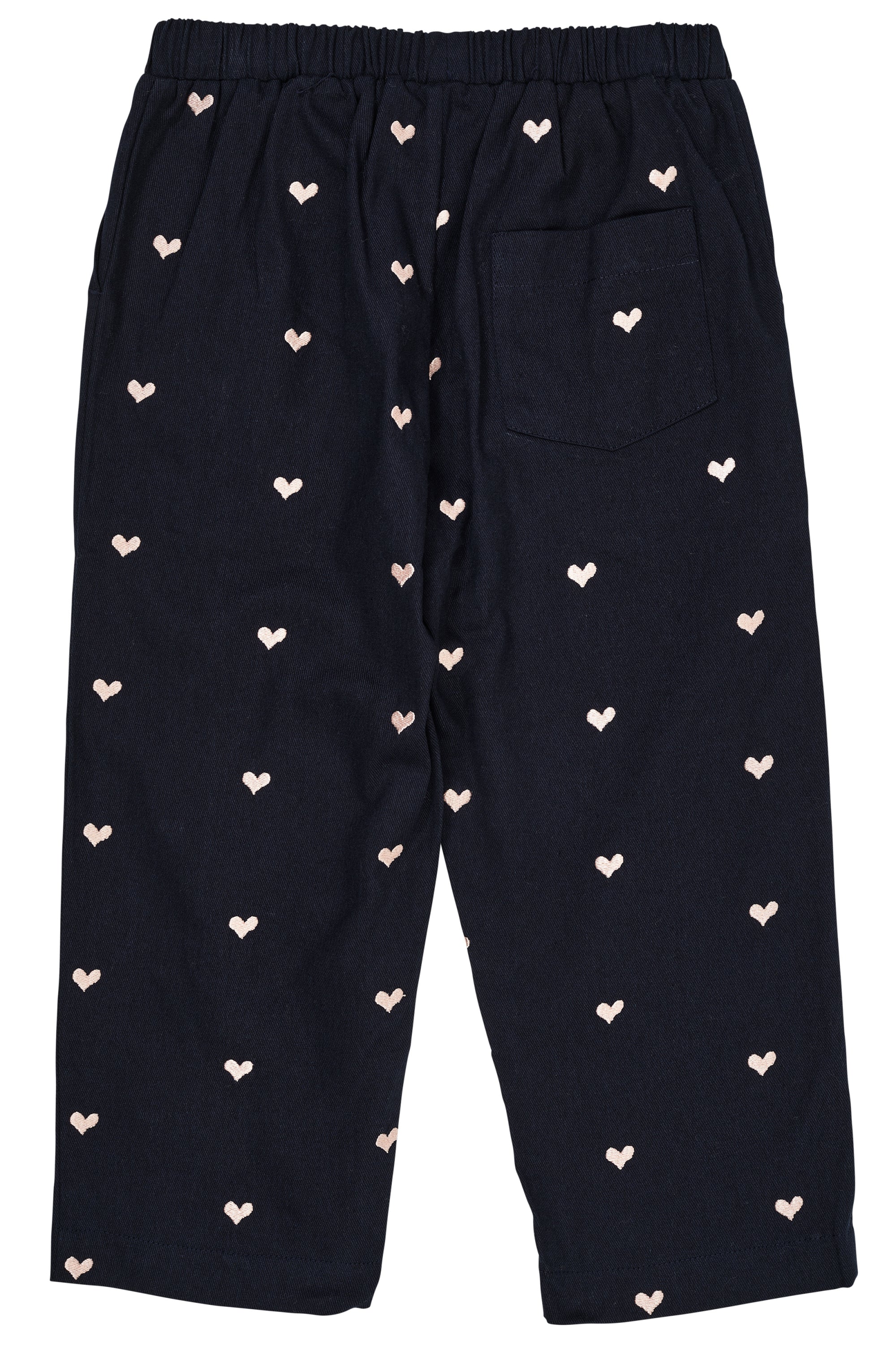 Copenhagen Colors Twill Hjerte Pants - Navy