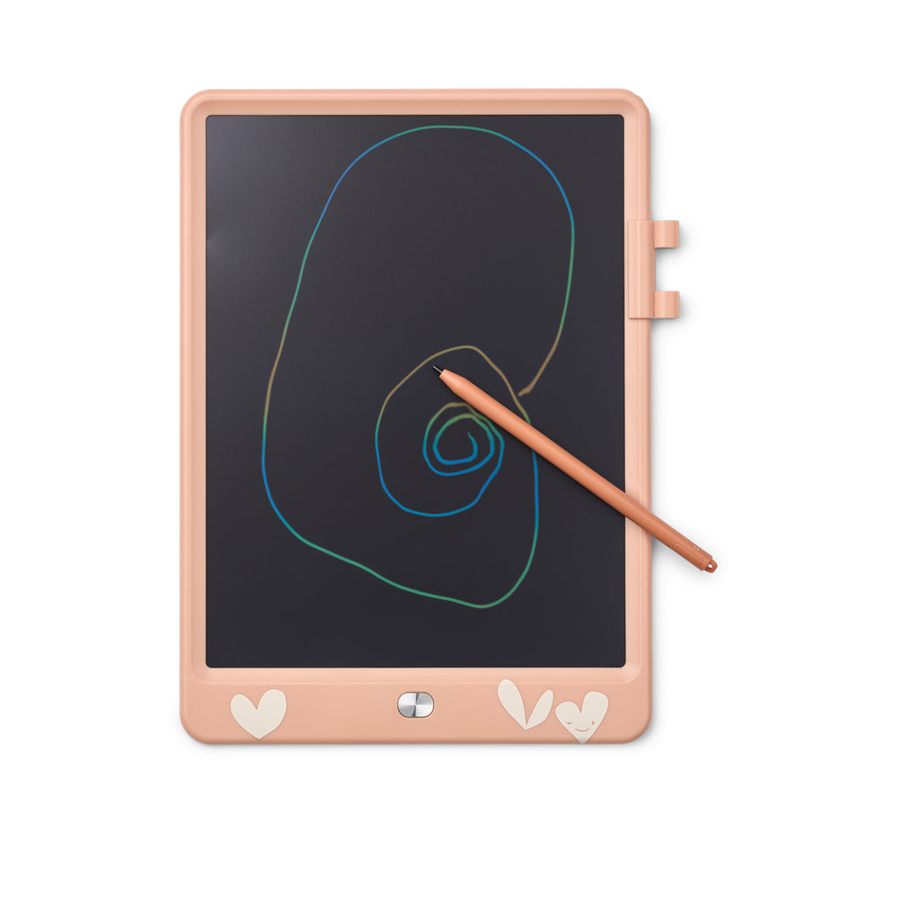 Liewood Zora LCD Tegnetavle - Sweethearts / Pale tuscan