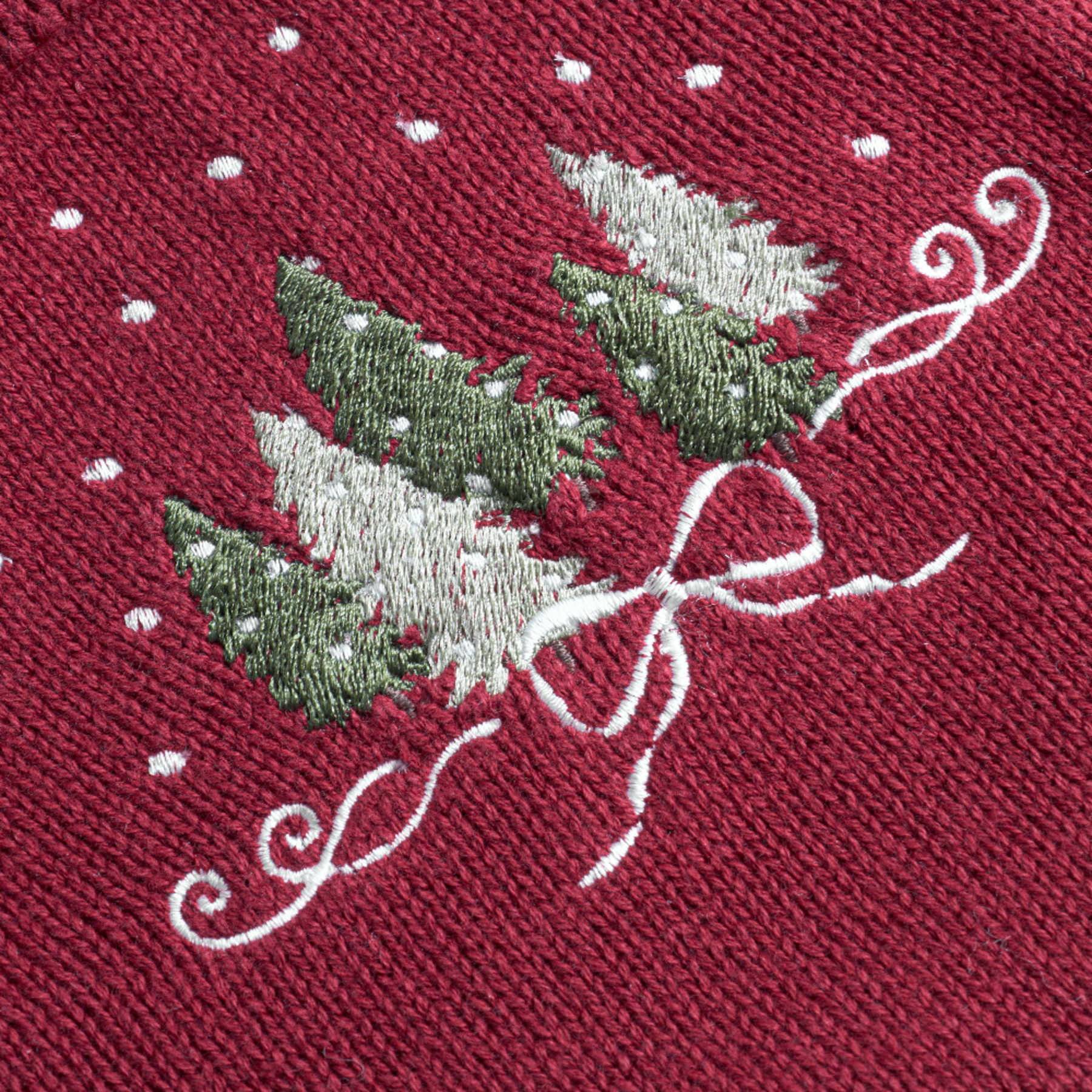 That's Mine Carly Christmas Sock - Rhubarb