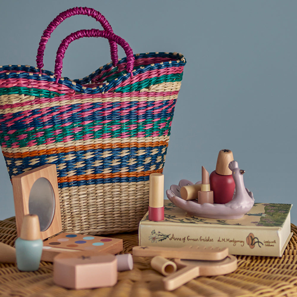 Bloomingville Daisy Make-up i Træ - Rosa