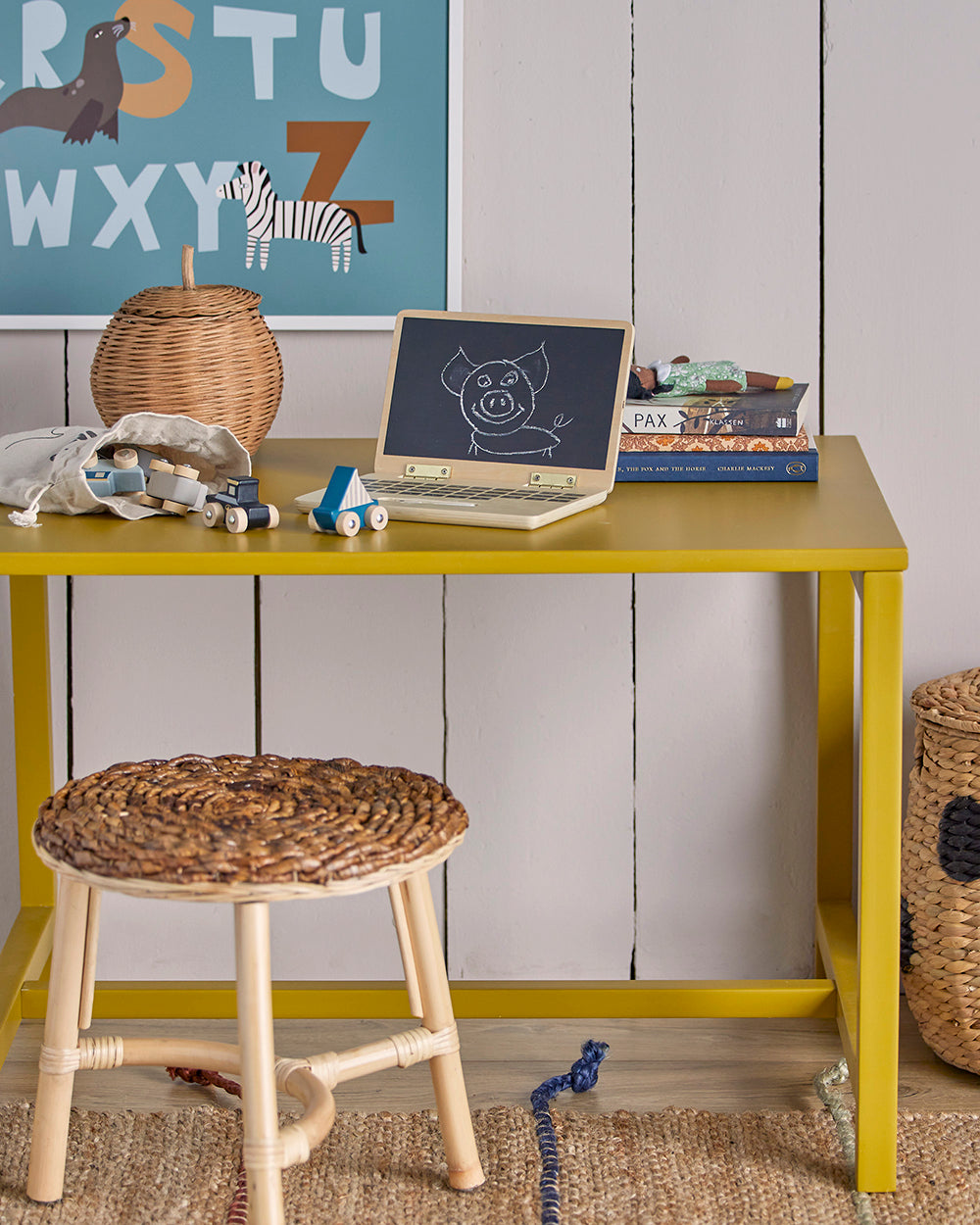 Bloomingville Mini Lissen Legetøjsbåd i Træ - 6 Stk.