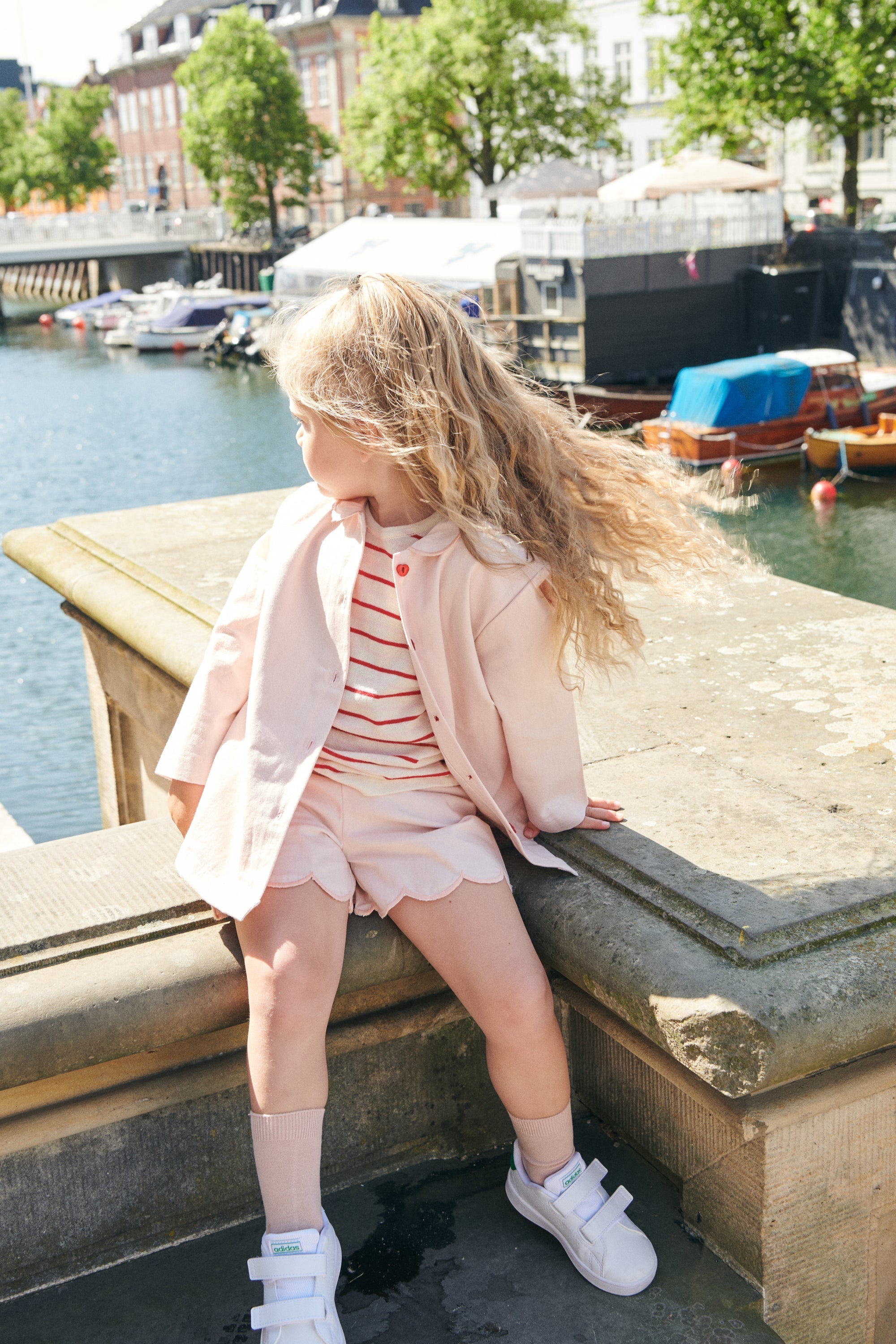 Copenhagen Colors Twill Shorts - Dusty Rose