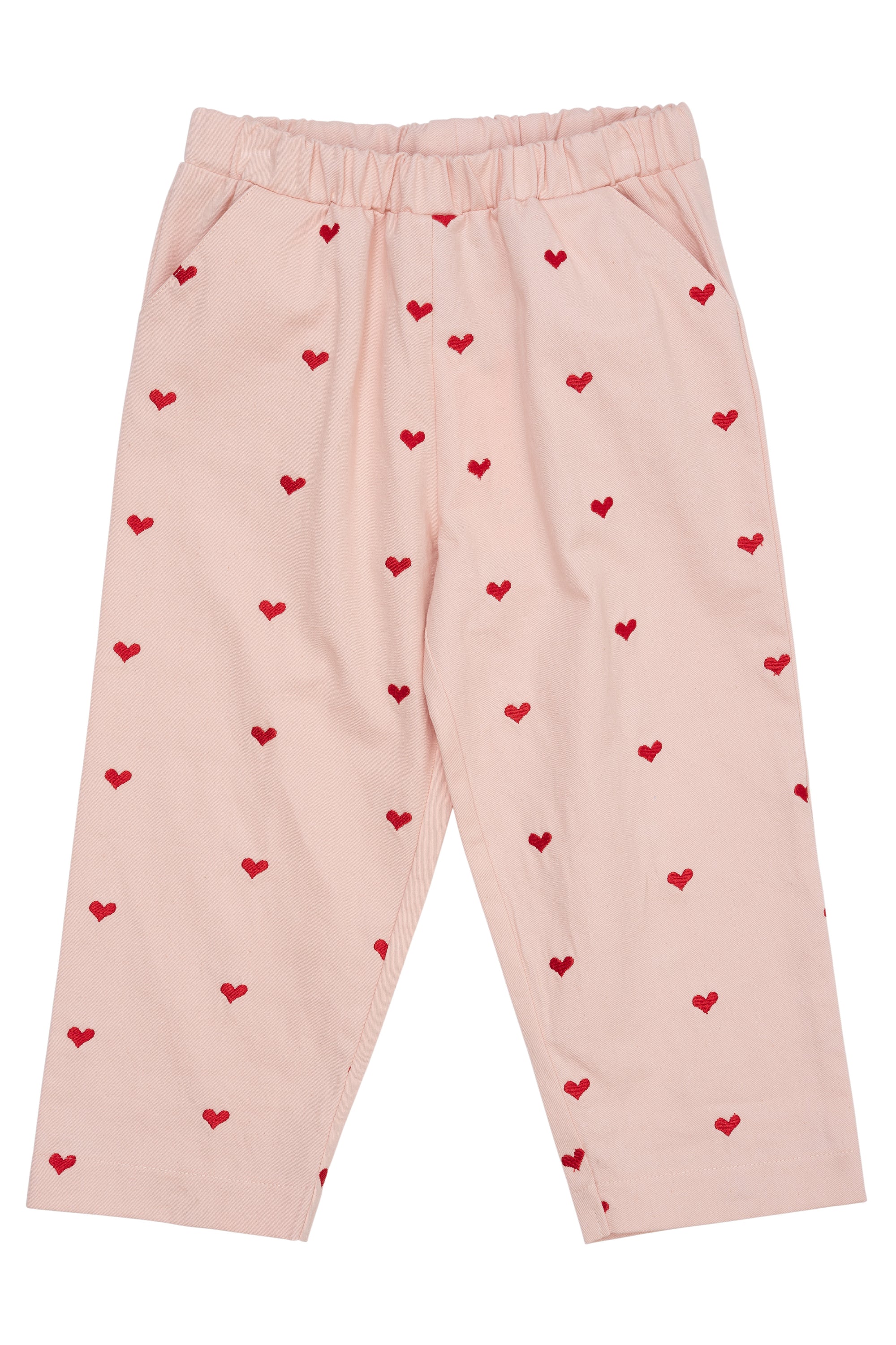 Copenhagen Colors Twill Hjerte Pants - Dusty Rose